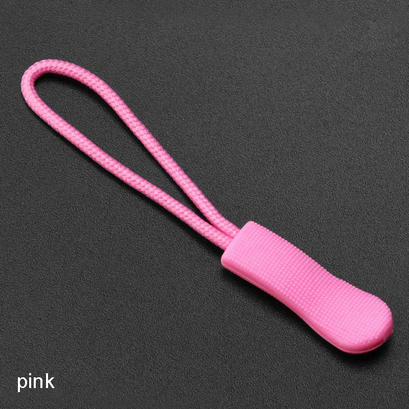 pink Прочный багажный рюкзак на молнии, 20 шт., аксессуары для одежды, многоцветные вытяжные ремни, шнур на молнии, сделай сам, одежда для шитья, лариат - Цвет: pink
