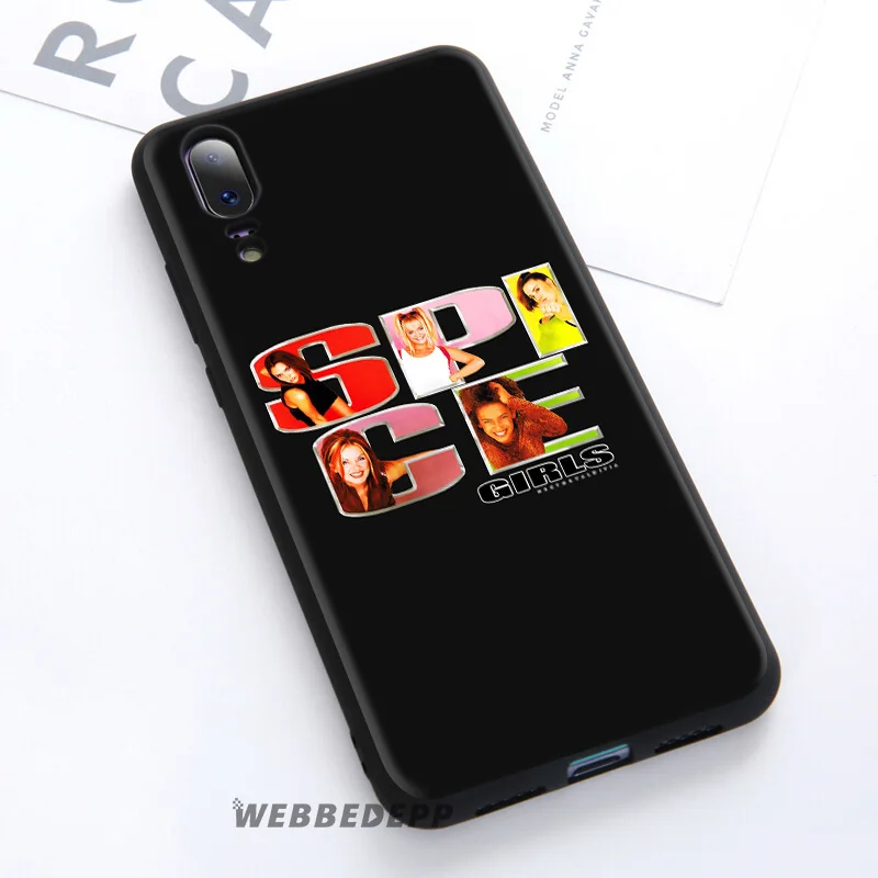Мягкий чехол WEBBEDEPP Spice Girls для Huawei P30 P20 Pro P10 P9 Lite 2017 P Smart 2019 & Nova 3 3i Y9 |
