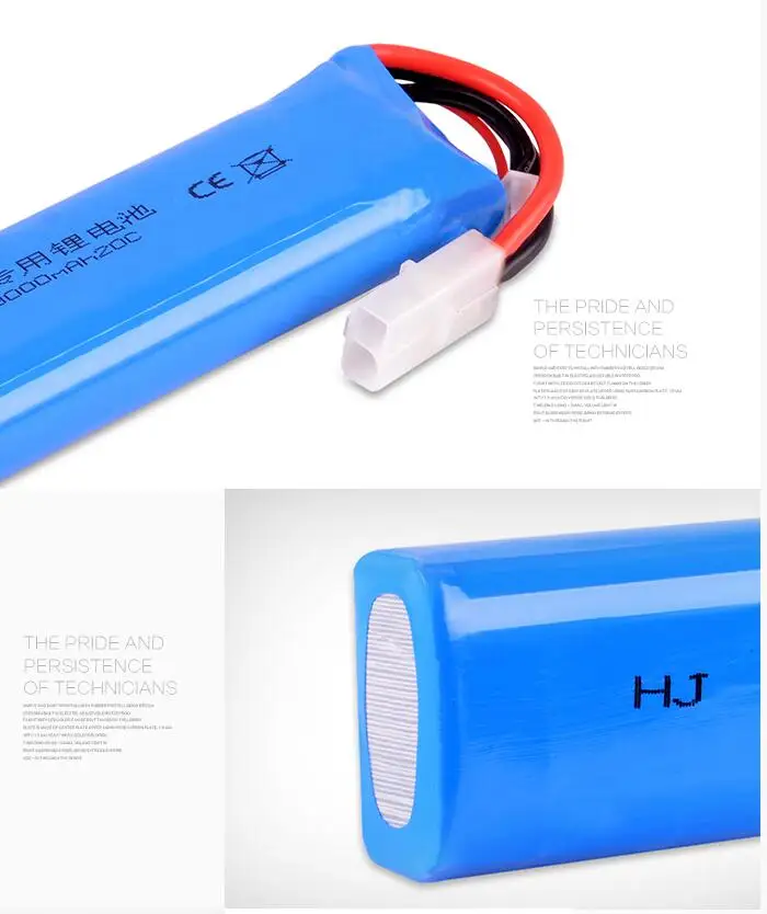 1 шт. RC LiPo батарея 7 4 в 3000 мАч 20C Max 30C 2S 2 ячейки Li-Poly для Rc лодки вертолета | Игрушки и