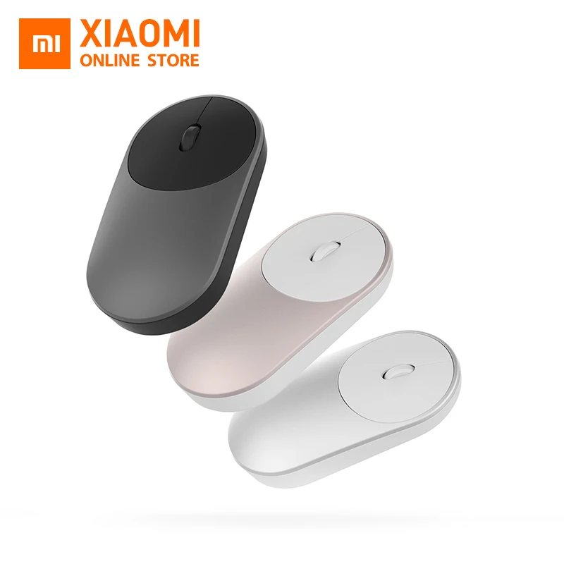 Оригинальная портативная беспроводная мышь Xiaomi Mi Mouse в наличии оптическая Bluetooth 4