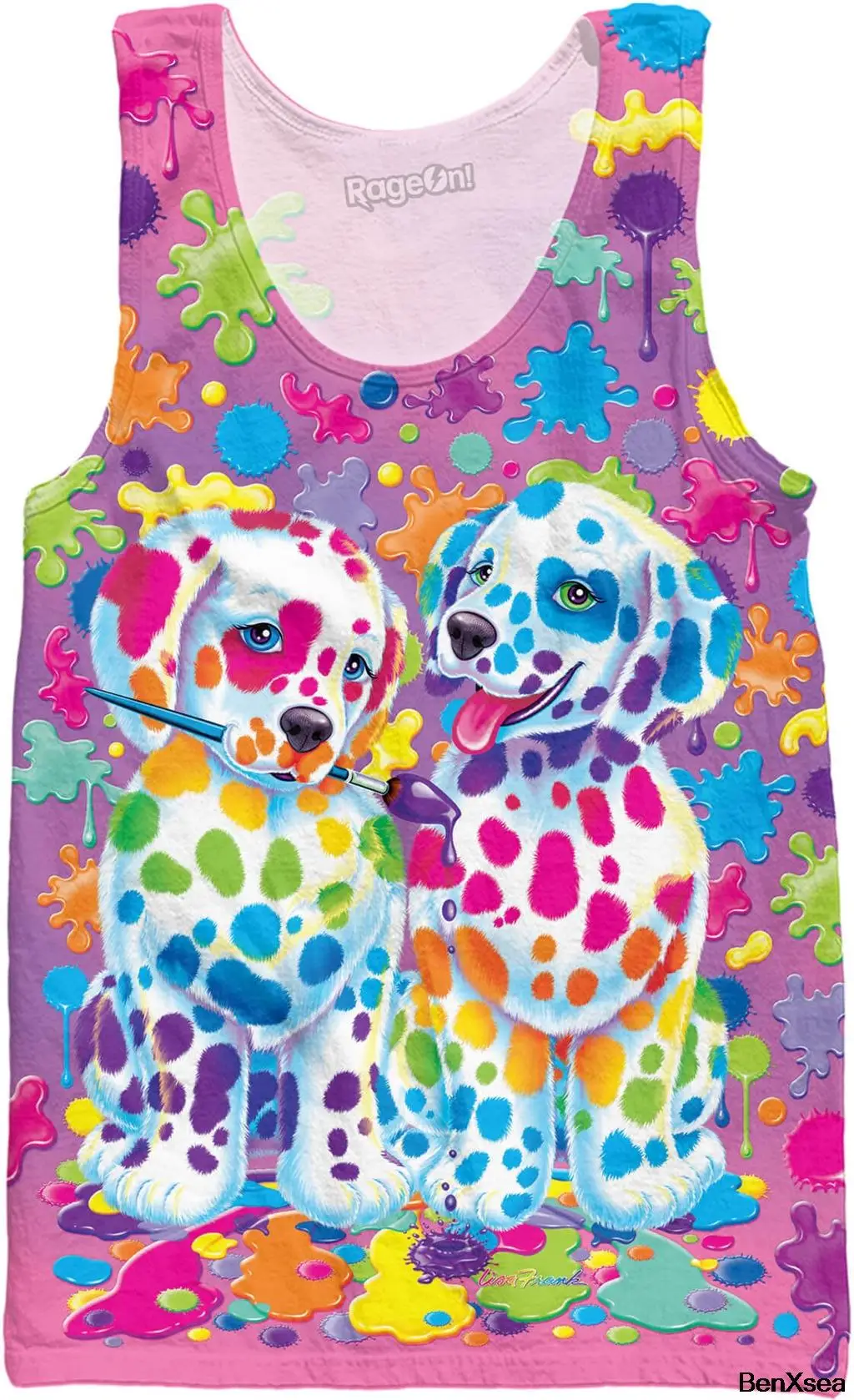 Lisa Frank Aliens/Skye/Hunter/Форрест, майка с 3d принтом, майка унисекс, трикотажные майки, рубашка размера плюс