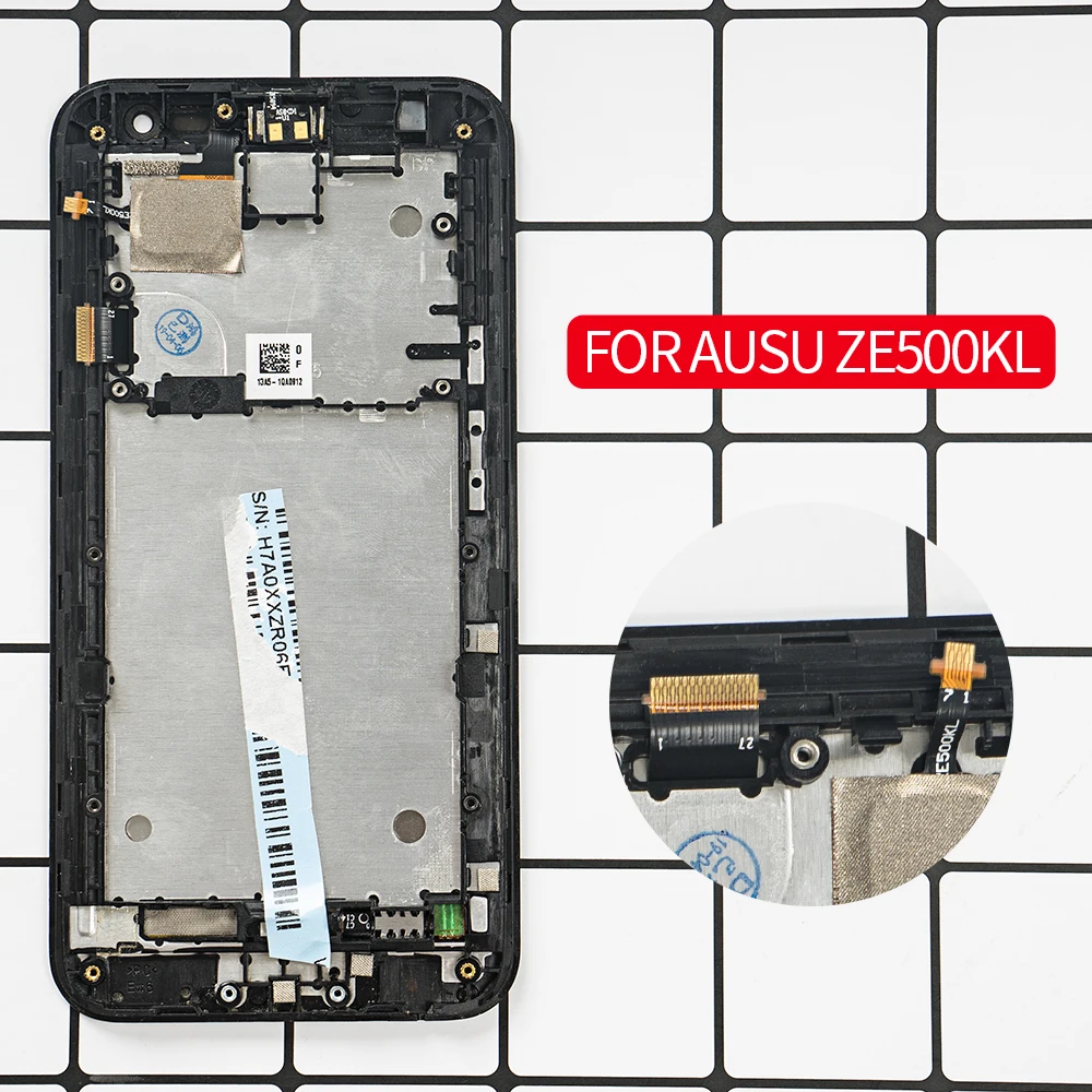 Оригинальный ЖК дисплей OTMIL 5 0 дюйма для ASUS Zenfone 2 Laser ZE500KL сенсорный экран рамка