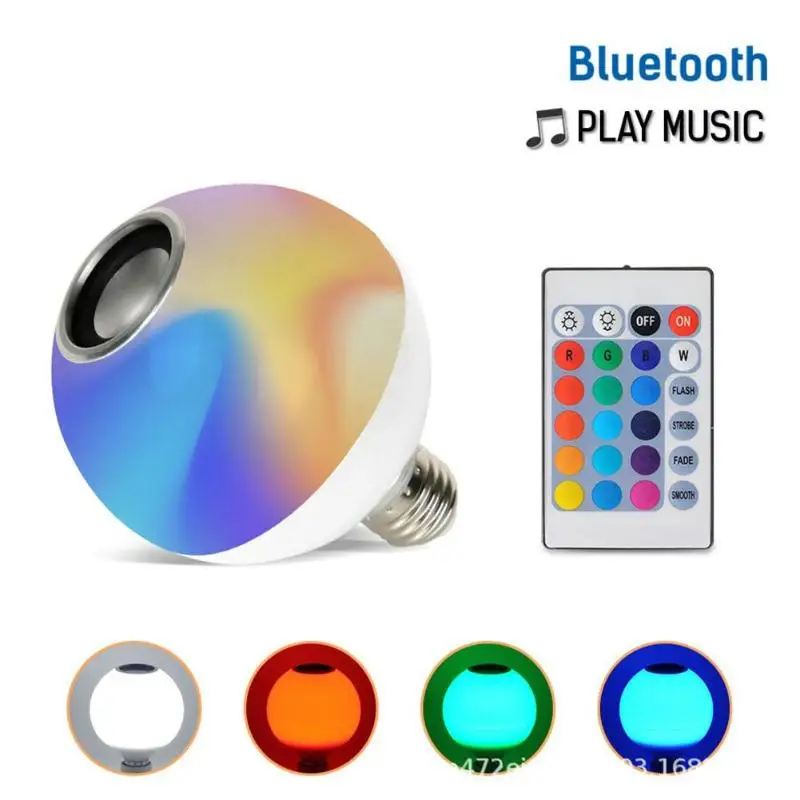 Умная E27 Новая беспроводная Bluetooth умная лампа светодиодный 85-265 в RGB волшебная лампа E27 светильник для изменения цвета IP44 умный Домашний Светильник ing