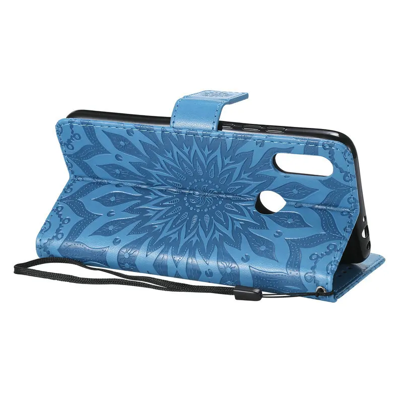 6,26 ''красный mi 7 флип чехол Funda Xiao mi Redmi 7 чехол Роскошный 3D бумажник с тиснением Кожа для mi Redmi 7 чехол противоударный Броня