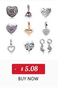 StrollGirl Apple Charms collection Beads 925 silver with enamel&CZ Fit original Pandora Charm Bracelets diy Jewelry Making Gifts