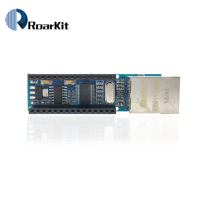 1 шт. сетевой экран V1.0 ENC28J60 для Arduino Kit + совместимый модуль веб сервера CH340G Nano 3 0