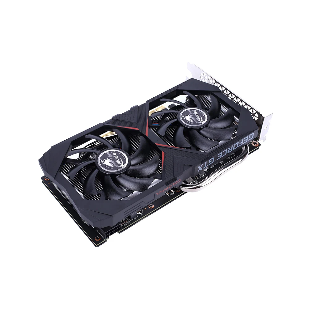 Красочные GeForce GTX 1660 6G графическая карта GDDR5 192bit 8Pin DP+ HD+ DVI графическая карта для игрового ПК