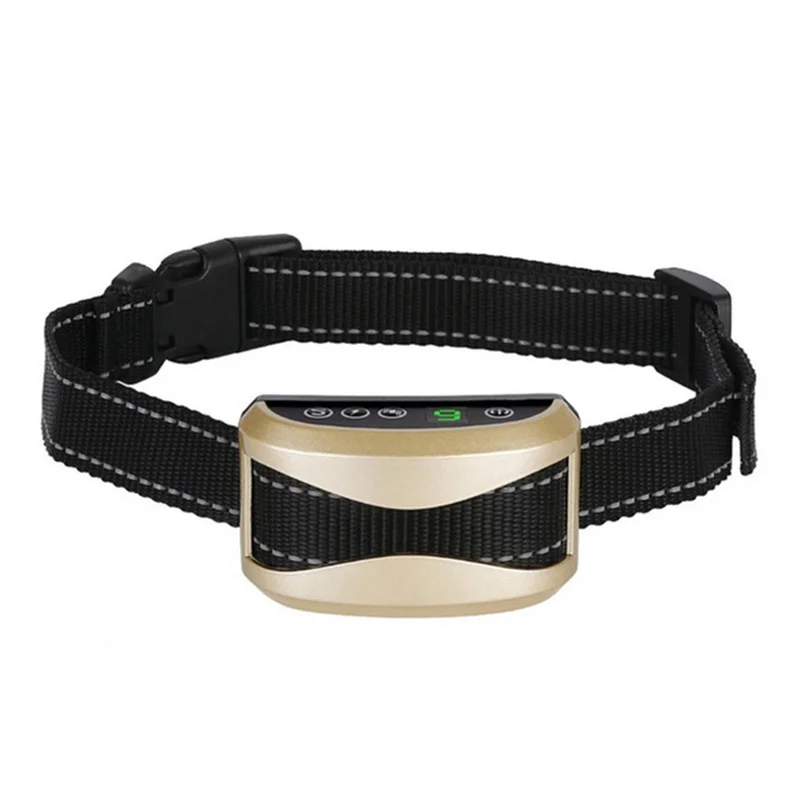 USB Перезаряжаемый ошейник для собак с защитой от лай водонепроницаемый