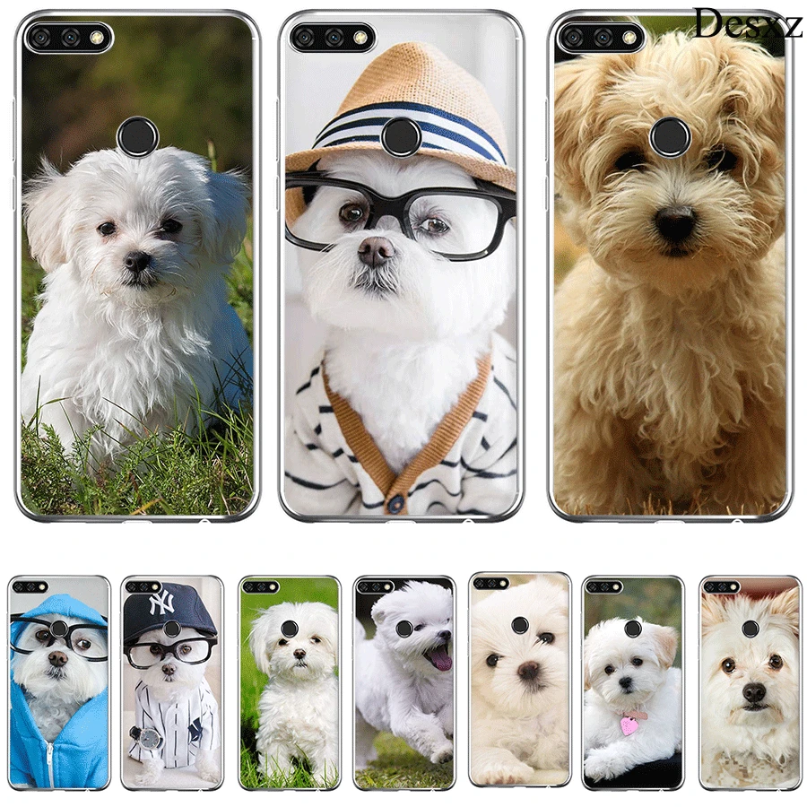 Чехол для телефона I Love Maltese Dog Huawei Honor Note 6A 6C 7A 7X 7C Pro 8 9 10 Lite Play Shell|Чехлы-накладки| |