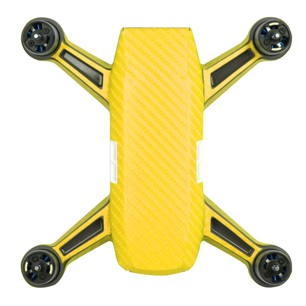 Для SPARK наклейки на БПЛА полный набор ПВХ Водонепроницаемый из углеродного