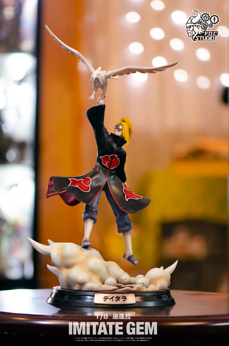 Модели вентиляторов в наличии вок NARUTO Deidara GK смолы статуя для коллекции | Игрушки