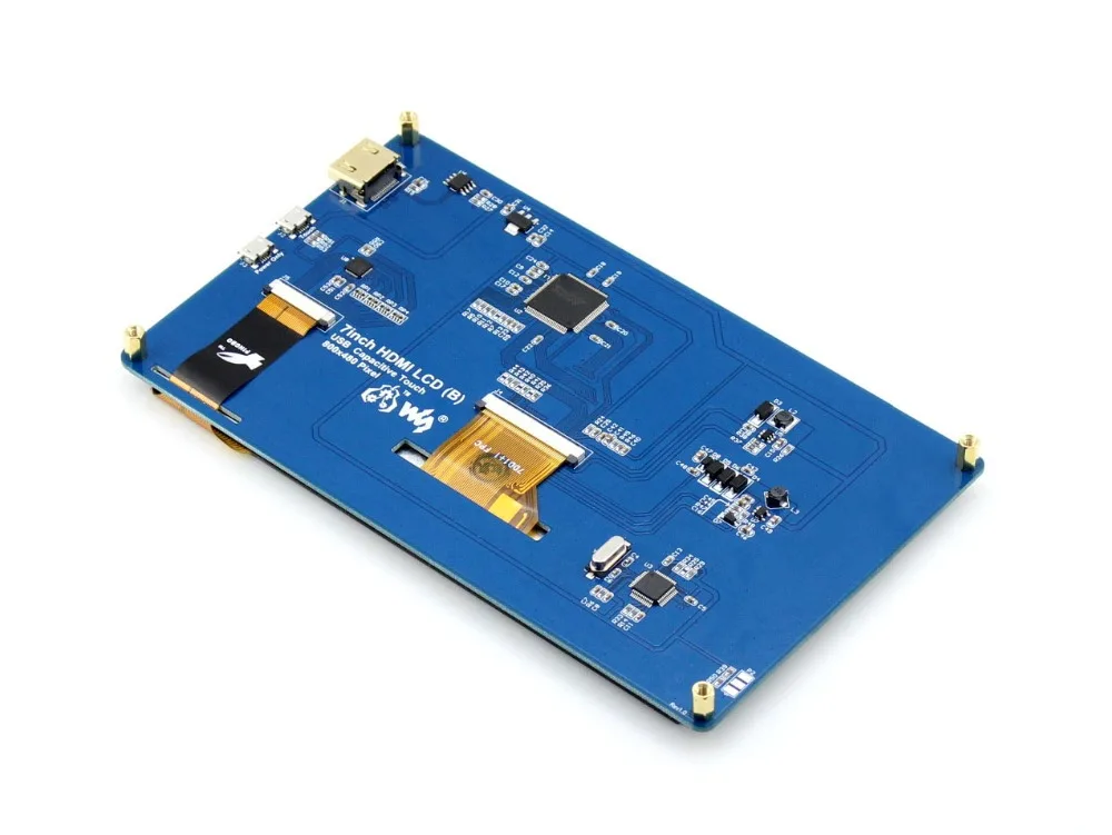 Модуль ЖК-дисплея Raspberry Pi 7 дюймов с поддержкой 3 RPI 2 Banana Beaglebone черный USB сенсорное