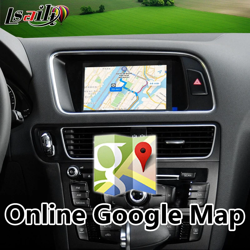 Android 6,0 gps навигация видео интерфейс для AUDI Q5 3g MMI с Mirrorlink, wifi, онлайн-карта, Live Navigation и т. Д