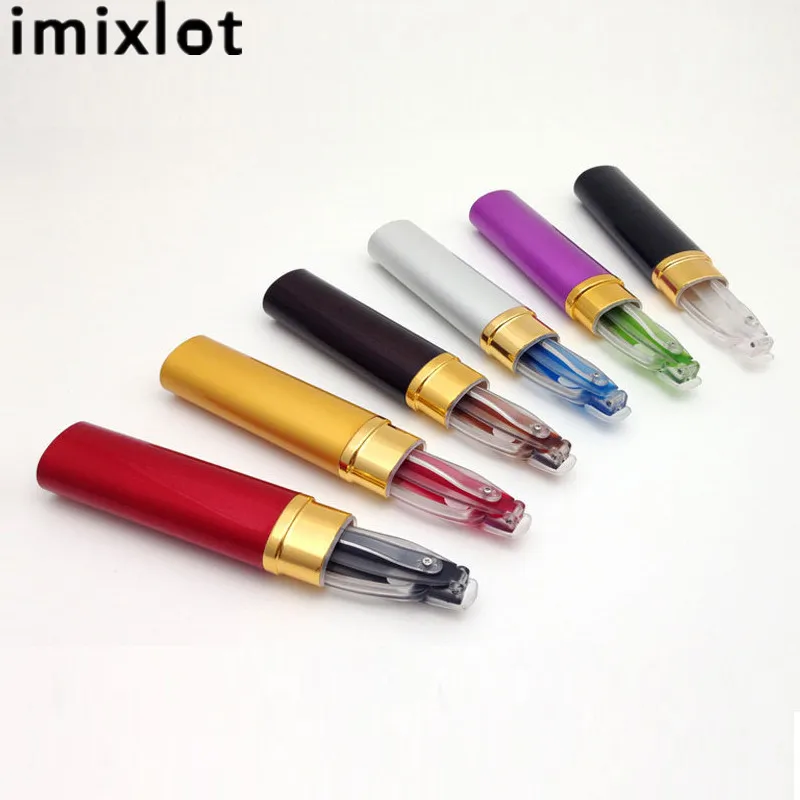 IMIXLOT легкий мини Чехол для очков женщин и мужчин металлический портативный