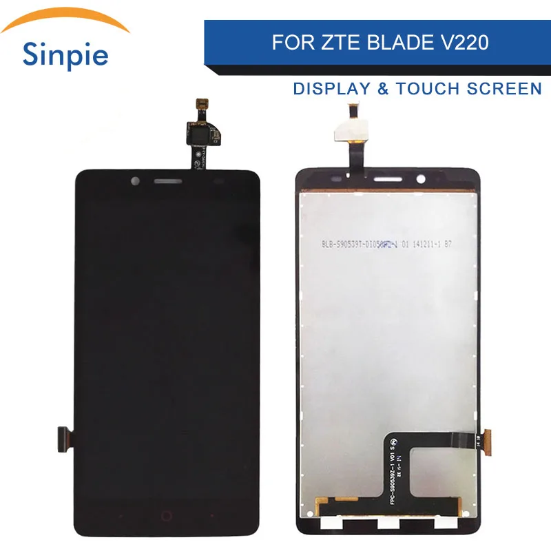 Sinpie 100% протестированный рабочий LCDs для ZTE Blade V220 ЖК дисплей сенсорный экран