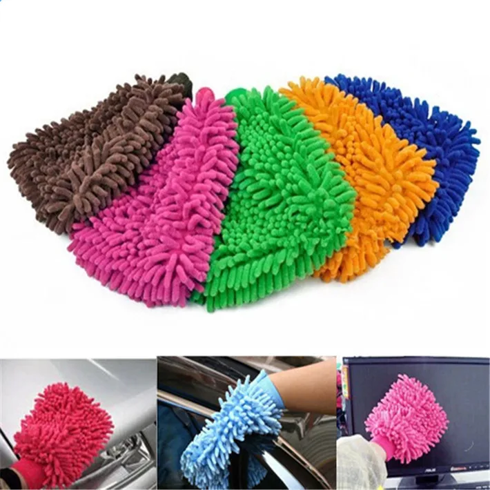 1 шт. инструмент из микрофибры для мытья автомобиля|super mitt microfiber|car wash glovemicrofiber car