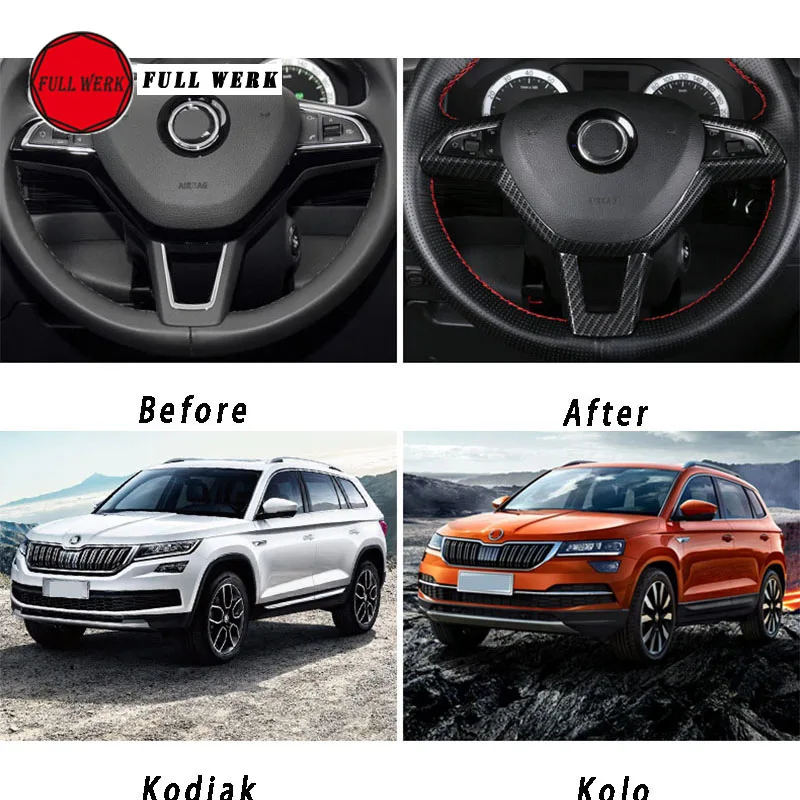 1 шт. ABS автомобильный Стайлинг крышка рулевого колеса рамка отделка наклейка