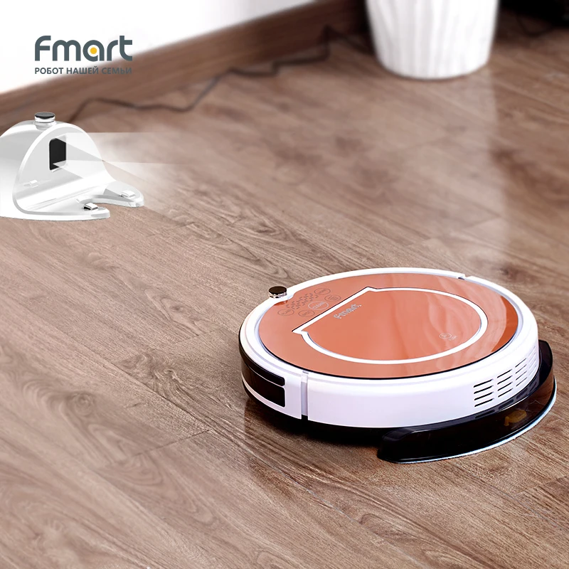 Робот Пылесос для Дома Бренд Fmart YZ Q1 С функцией Сухой и Влажной Уборки Четыре