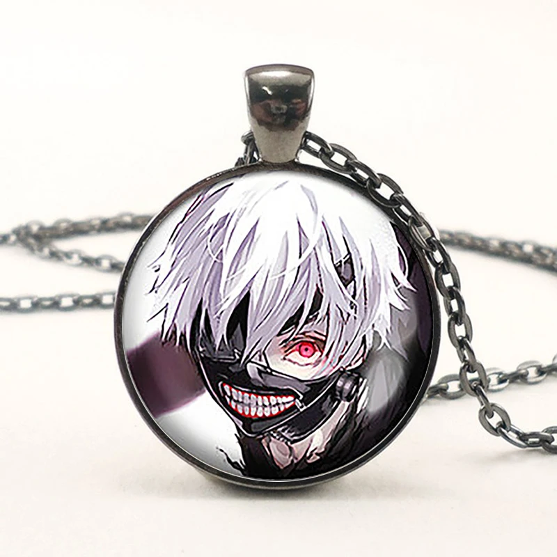 Аниме Tokyo Ghoul Touka Kaneki Ken Rize Kamishiro косплей подарок для влюбленных черная подвеска