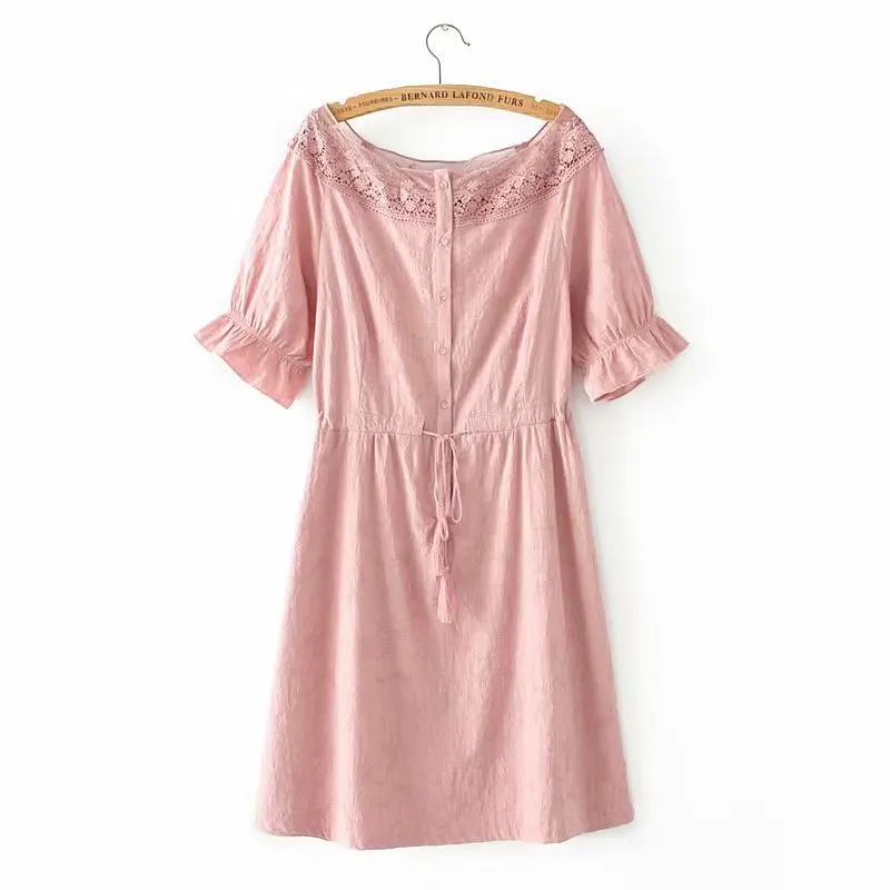 Повседневные платья большого размера Летняя женская одежда модное свободное