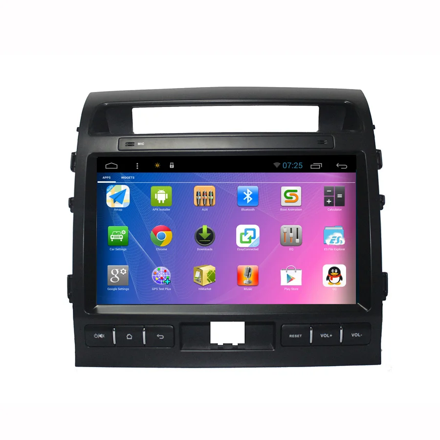 Asvegen Android Восьмиядерный автомобильный радиоприемник для Toyota LAND CRUISER 2007 2015 2 din