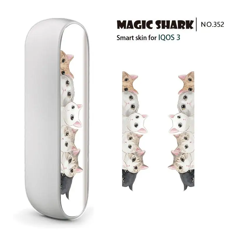 Magic Shark 2.5D модный сексуальный женский чехол Elmo с милыми кошками дораемон для IQOS 3