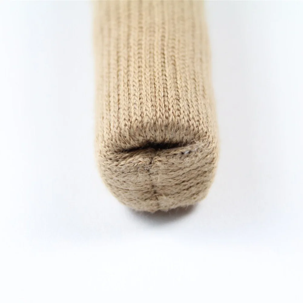 Шт. 4 шт. шапки Нескользящие двухслойные Чехлы для стола против царапин Вязание