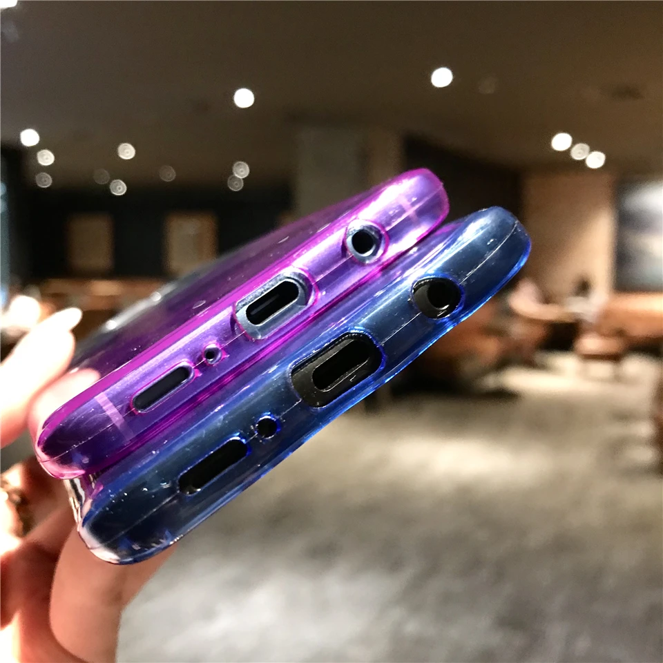Сумерки радуга ТПУ чехол для samsung Galaxy S9 S8 плюс Примечание 9 8 A5 A7 2017 A6 A8 J4 J6 J8 2018