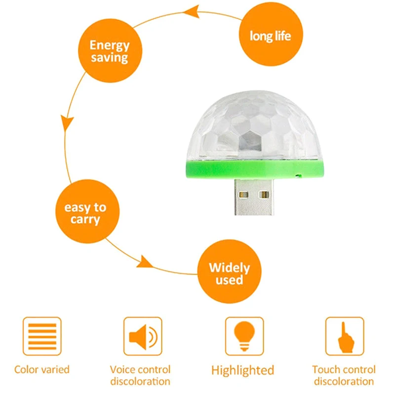 Портативные неоновые огни светодиодсветодиодный цветная сценическая лампа с USB