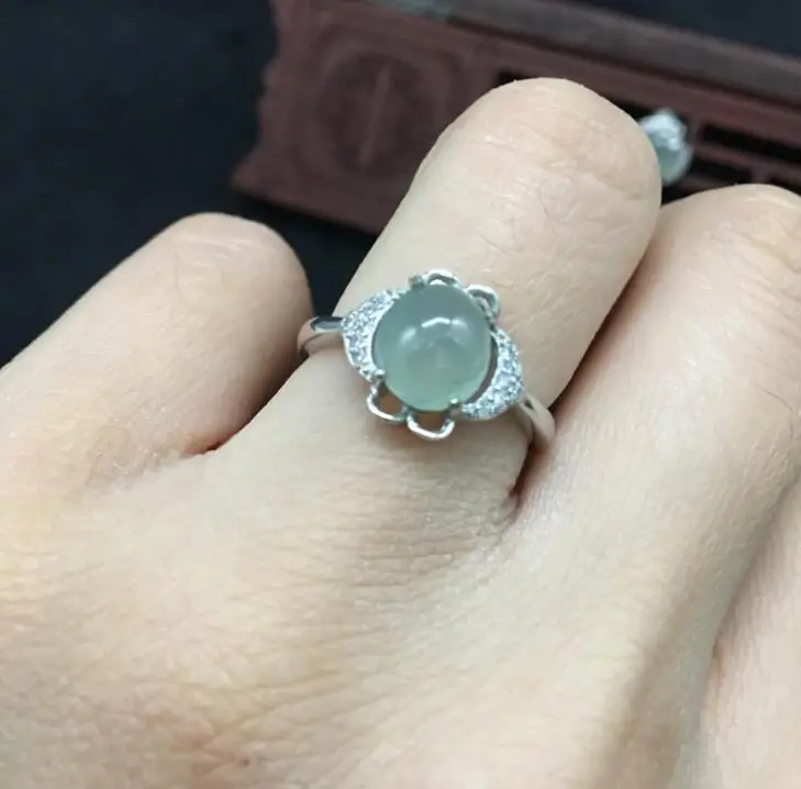 Сердце лодки Изумрудное ювелирное изделие живое натуральное нефрит товары бай