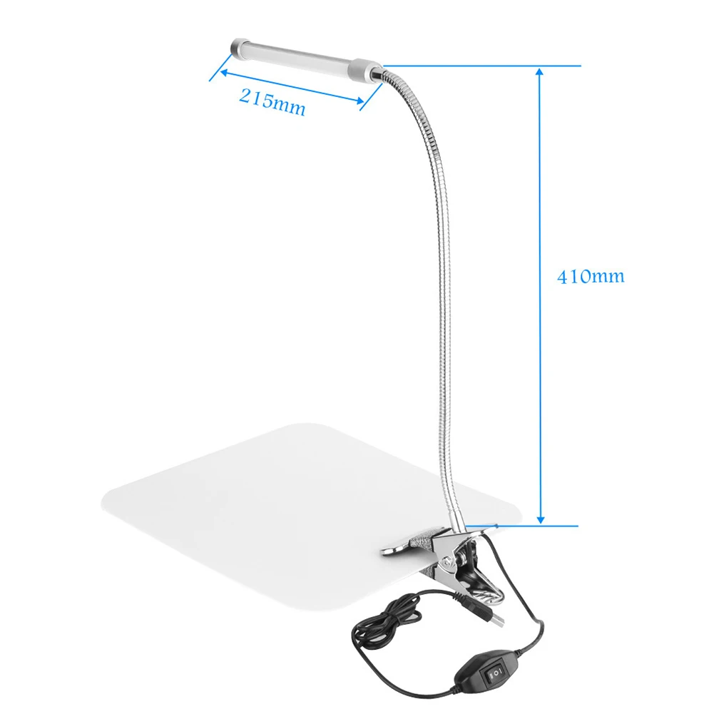 Dimmbar USB светодиодный Klammer Schreibtischlampe Tischleuchte Leselampe Augenpflege MI|Настольные лампы| |