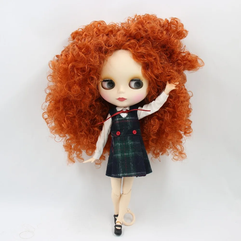 Icy factory шарнирная кукла blyth toy каштановые волосы соединение тела белая кожа BL2231/2237 30 см 1/6