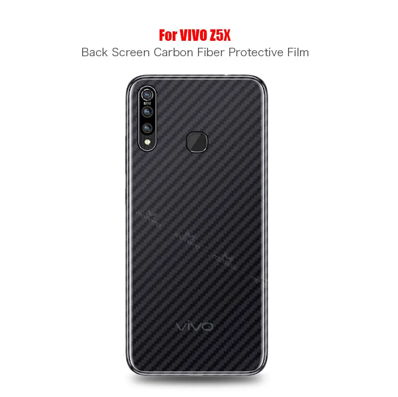 Защитная пленка для задней панели VIVO Z5X 3D из углеродного волокна для VIVO Z5 z1pro Y17 IQOO V17 NEO Y15, защитная пленка для задней панели, наклейка