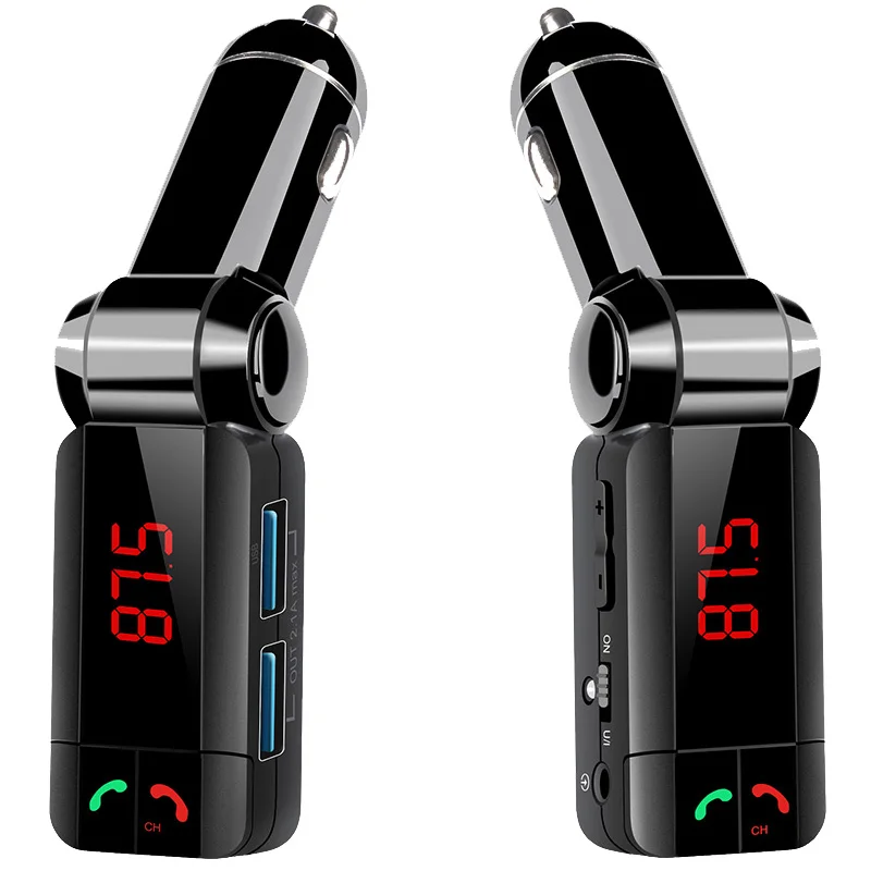 Car Bluetooth Handsfree Kit Charger Bluetoth MP3 Player Dual USB FM Transmitter LED Display | Автомобили и мотоциклы