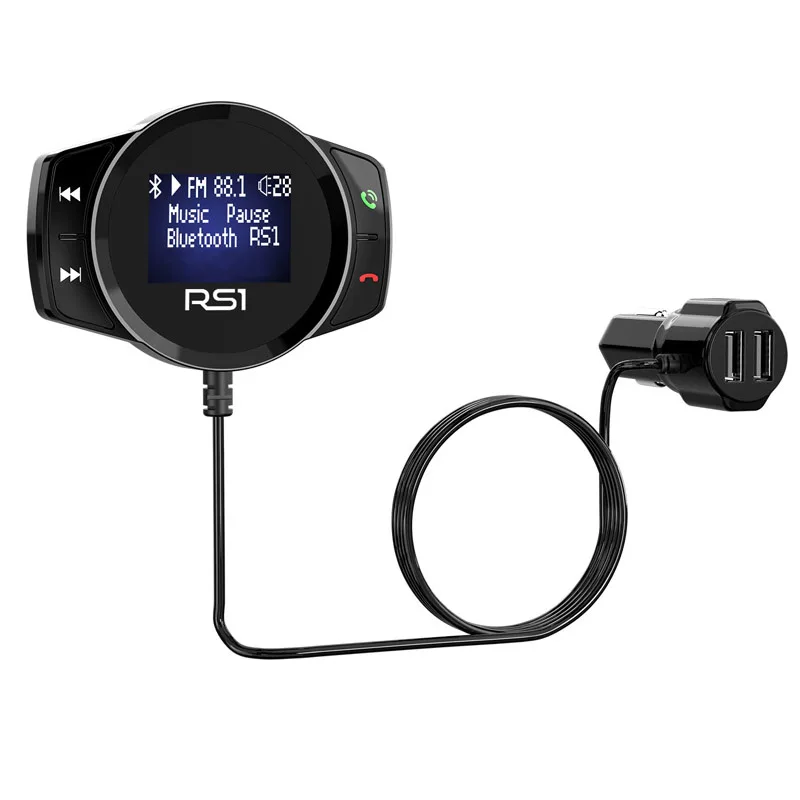 Jajabor Bluetooth автомобильный комплект Handsfree fm-передатчик Автомобильный MP3-плеер A2DP беспроводной fm-модулятор Поддержка TF карта U воспроизведение диска