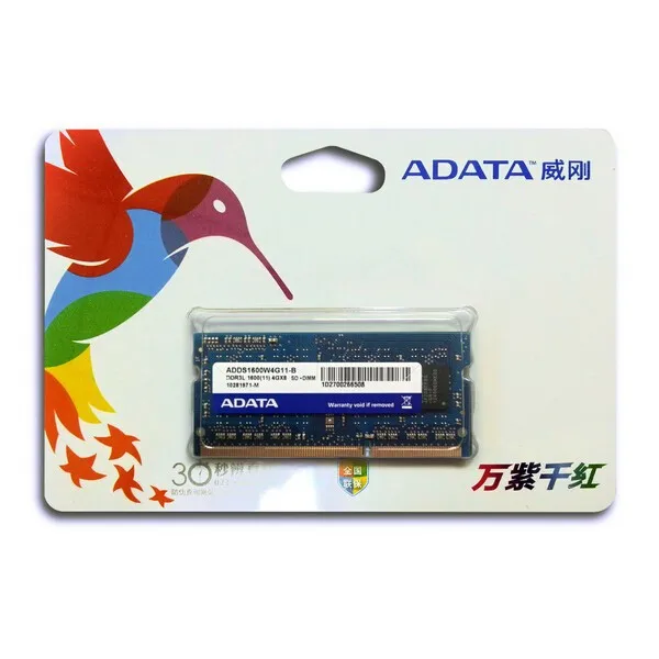 ADATA DDR3 DDR3L 4 ГБ 8 ГБ 1600 МГц оперативная память 204 Pin SO-DIMM 1333 PC3L-12800 PC3 для acer SAMSUNG Dell hp lenovo ThinkPad ноутбука