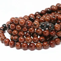 high grade natural gold color mahogany obsidian stone round loose beads 8mm10mm elegant women party jewelry making 15inch b1603