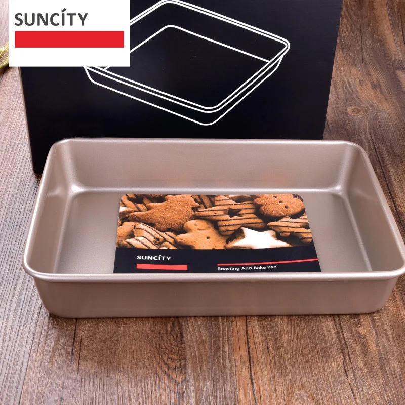 Антипригарная металлическая коробка для хлеба жестяная форма выпечки печенья