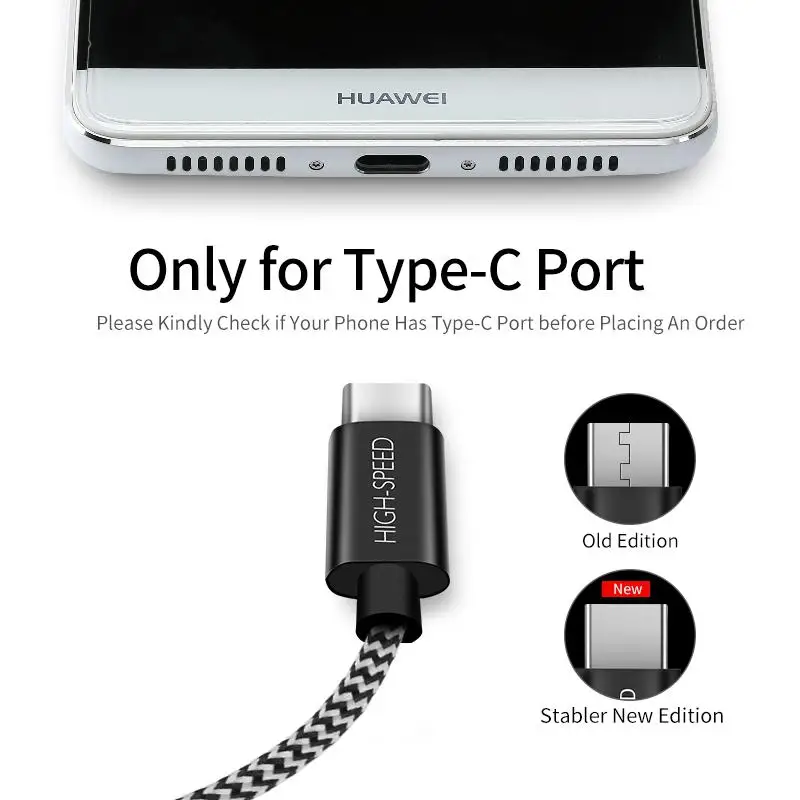EastVita DUX DUCIS K-ONE Портативный Тип-C кабель Micro USB и Тип C с нейлоновой оплеткой Зарядное