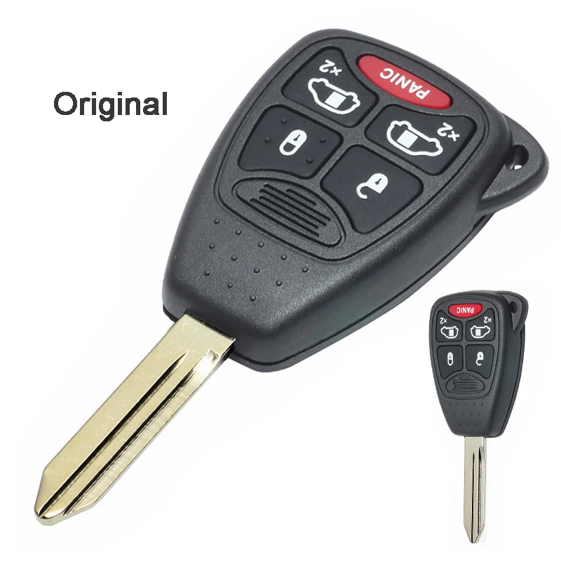 KEYECU для Chrysler Sebring PT Cruiser Dodge Durango Jeep оригинальная грудного вскармливания чехол