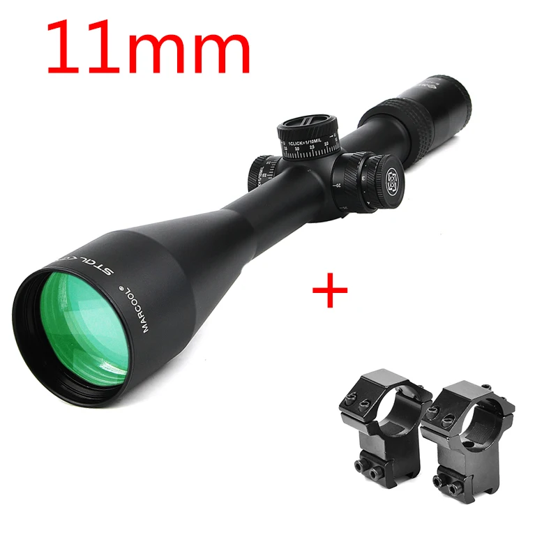 11mm MARCOOL 5-30X56 SFIR охотничья оптика Коллиматорный прицел с Red Dot Коллиматорный пневматическая винтовка зрение пневматическое оружие, винтовка сфера для охоты - Цвет: 11mm