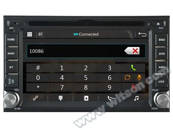 Автомагнитола 2 Din с емкостным сенсорным экраном 6 дюйма DVD радио и GPS | Автомобили