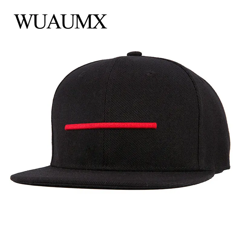 Wuaumx бренд Snapback шапки Для мужчин без каблука шляпе женщин Бейсбол хип хоп
