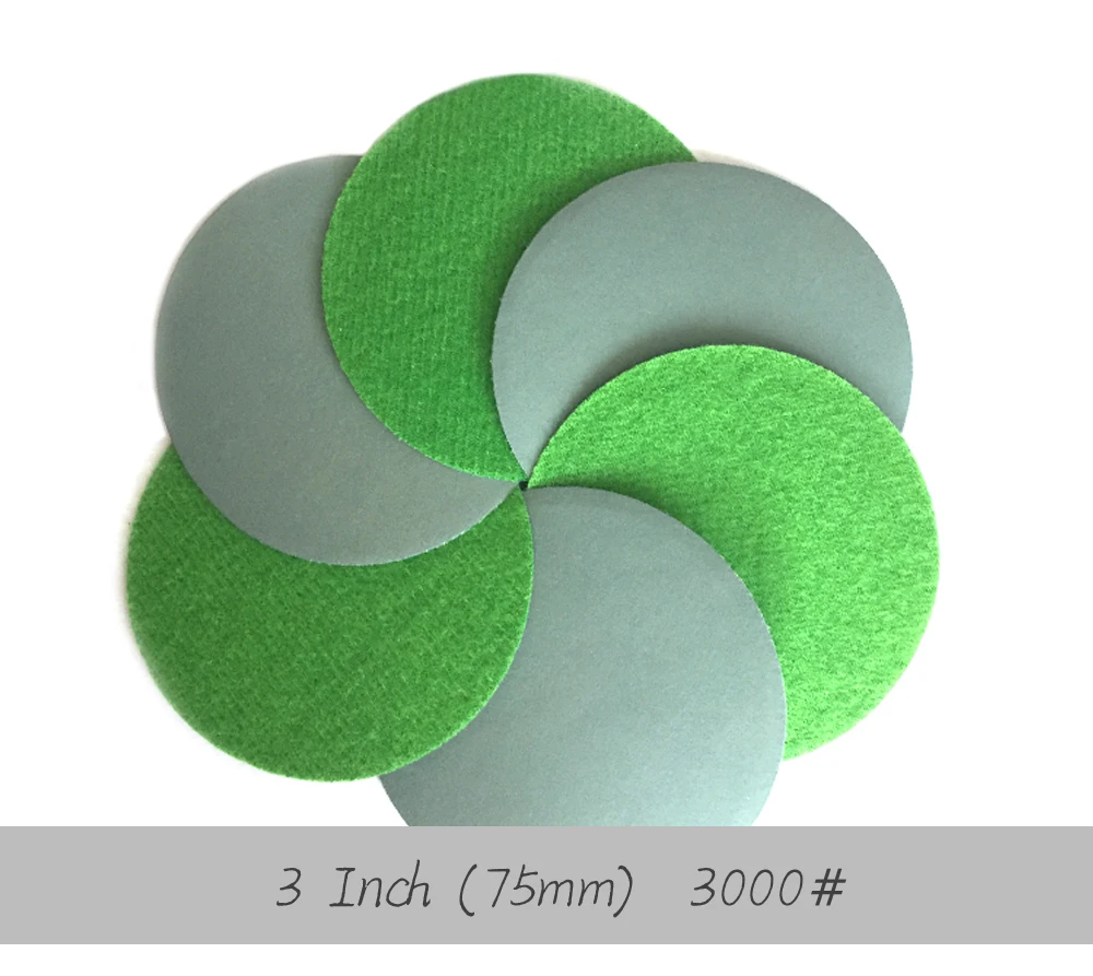 36 шт. водостойкая фрикционная бумага для полировки 3 дюйма