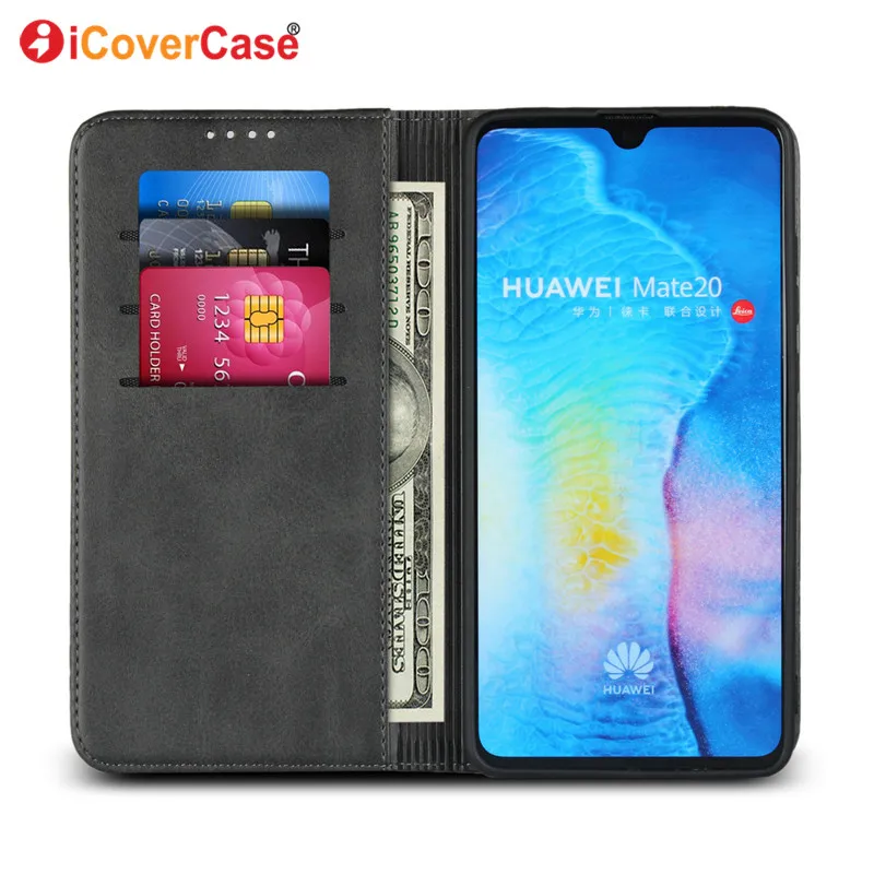 Магнитный чехол-книжка для Huawei Mate 20 Lite Pro 20X | Мобильные телефоны и аксессуары