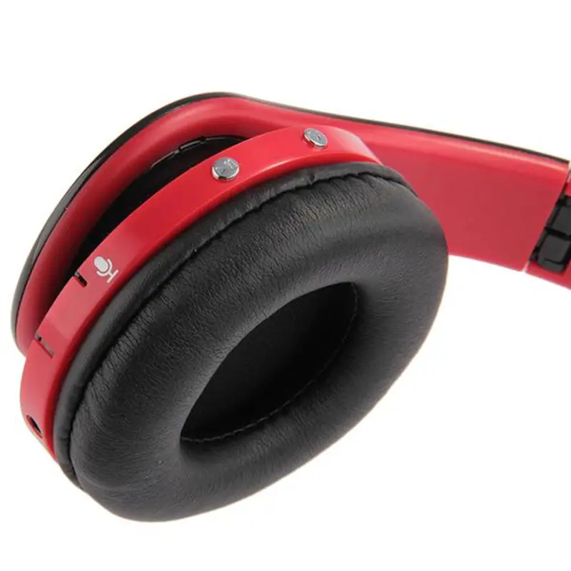 MEMTEQ Беспроводная гарнитура Bluetooth V3.0 наушники стерео складные спортивные TF