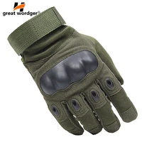 army military tactical gloves men winter full finger hard knuckle gloves paintball airsoft shoot combat anti skid bicycle gloves