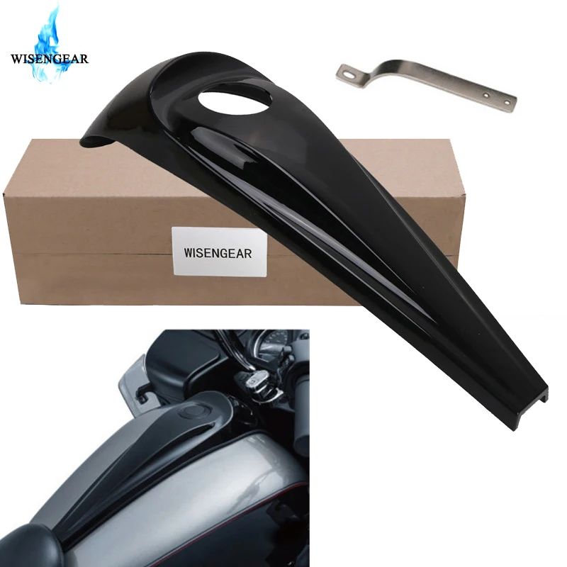 WISENGEAR моторное масло Топливный бак гладкая Даш консоль для Harley Davidson Touring Street Road Glide
