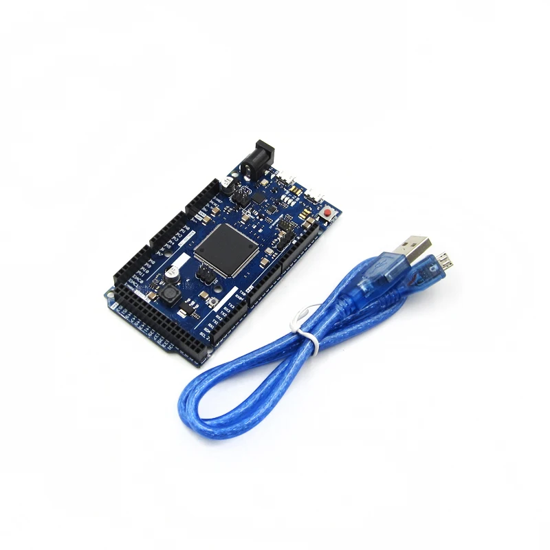 Стандартная плата DUE R3 SAM3X8E 32-битная управления ARM Cortex-M3 + usb-кабель для Arduino |