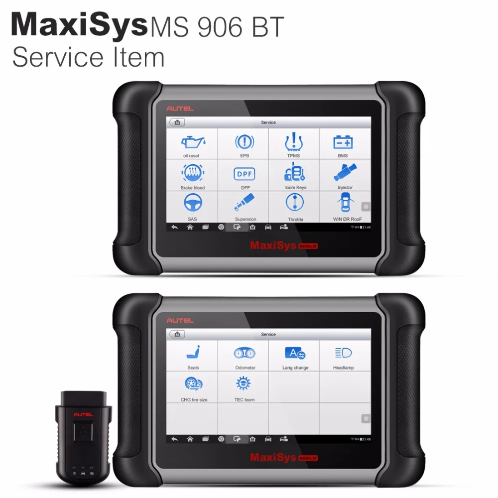 Autel Maxisys MS906BT диагностический автомобильный инструмент OBD2 сканер ключ